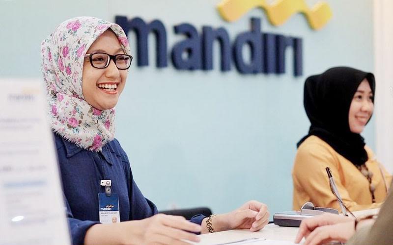 setor tunai bank mandiri teller