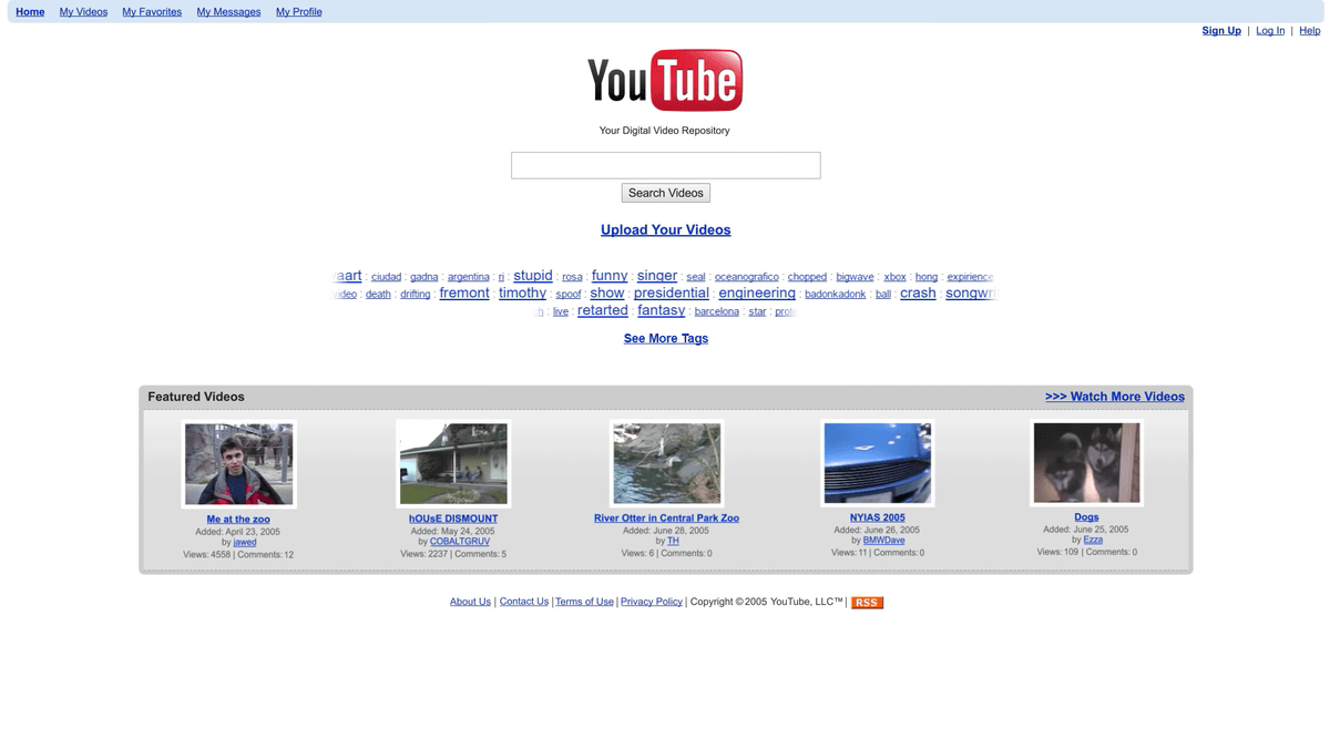 youtube jaman dulu