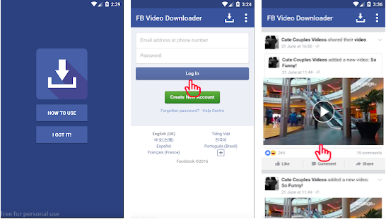 aplikasi download video facebook