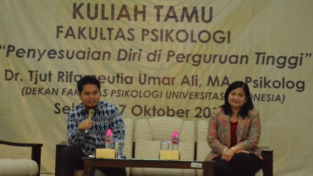 Kuliah tamu fakultas psikologi