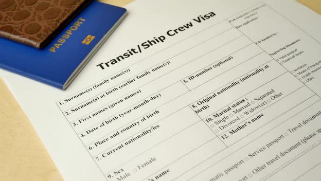 visa transit / kru kapal